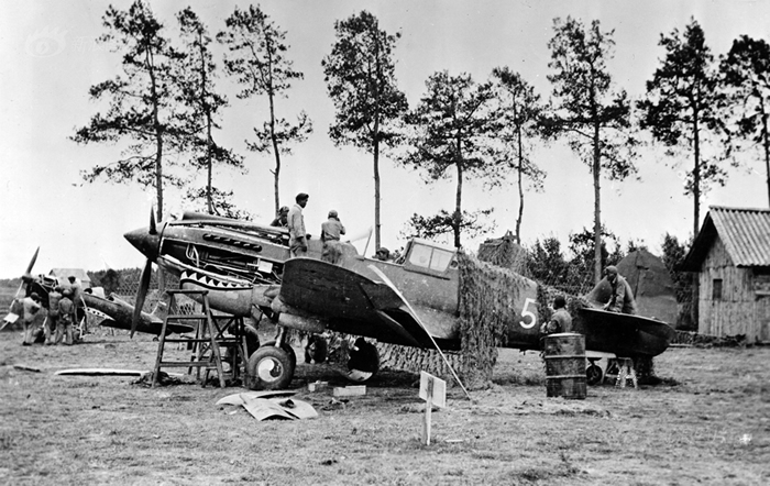 ɵɻʱҪͶP-40սǵʱվϵĻͣɵ̵Ļõĸܣƶһ롱Ļսձ˺ͷۡͼΪ1941꣬׼ҰӻеʦڶP-40սмޡ