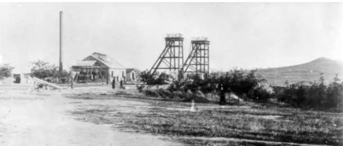 1908年 始建的北洋滦州第一矿桃园副井