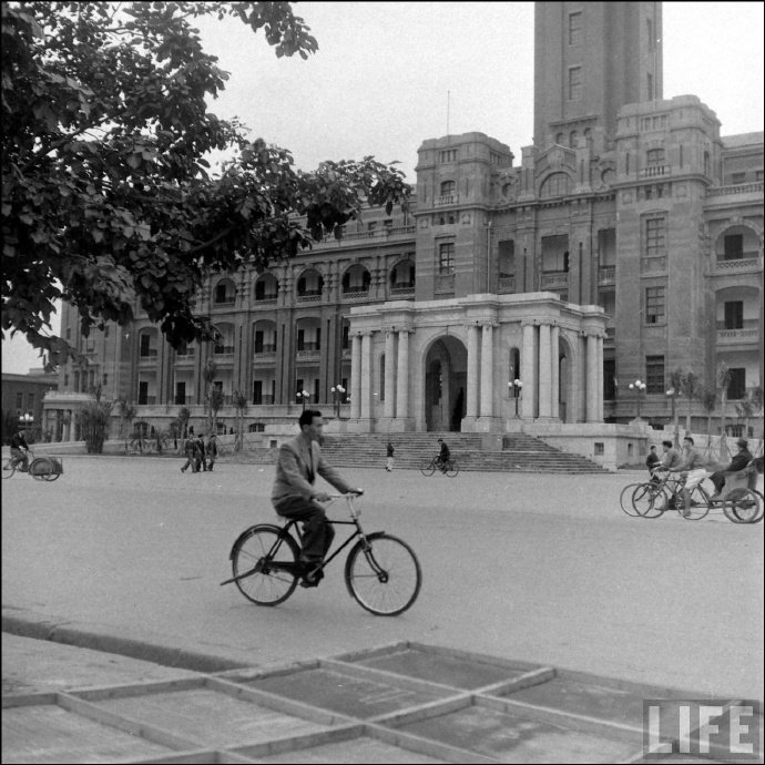 台北街景1949年。