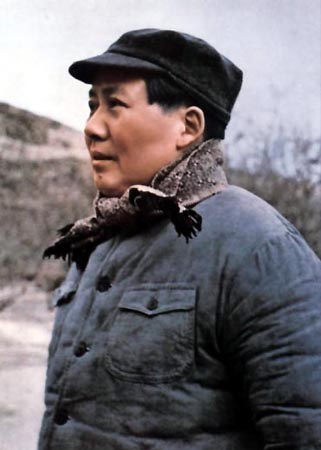����Ƭ��1947�꣬תս�±�ǰϦ��ë��